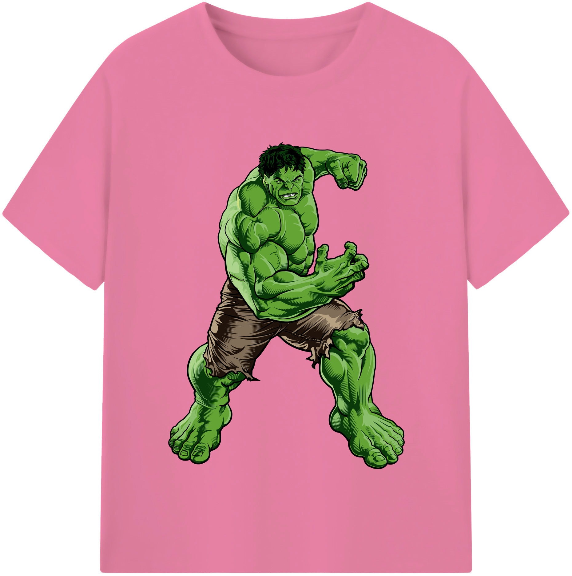 （画像用） アベンジャーズ The Avengers 綿100％半袖Tシャツ（フロントプリント）
